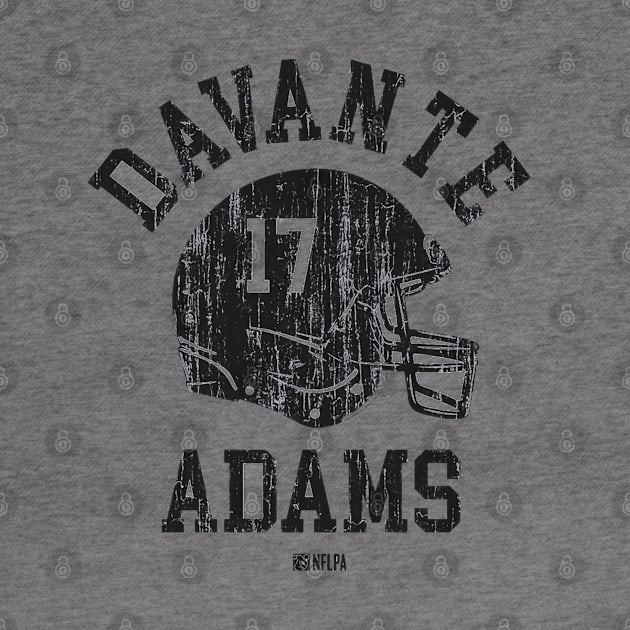 Davante Adams Las Vegas Helmet Font by TodosRigatSot